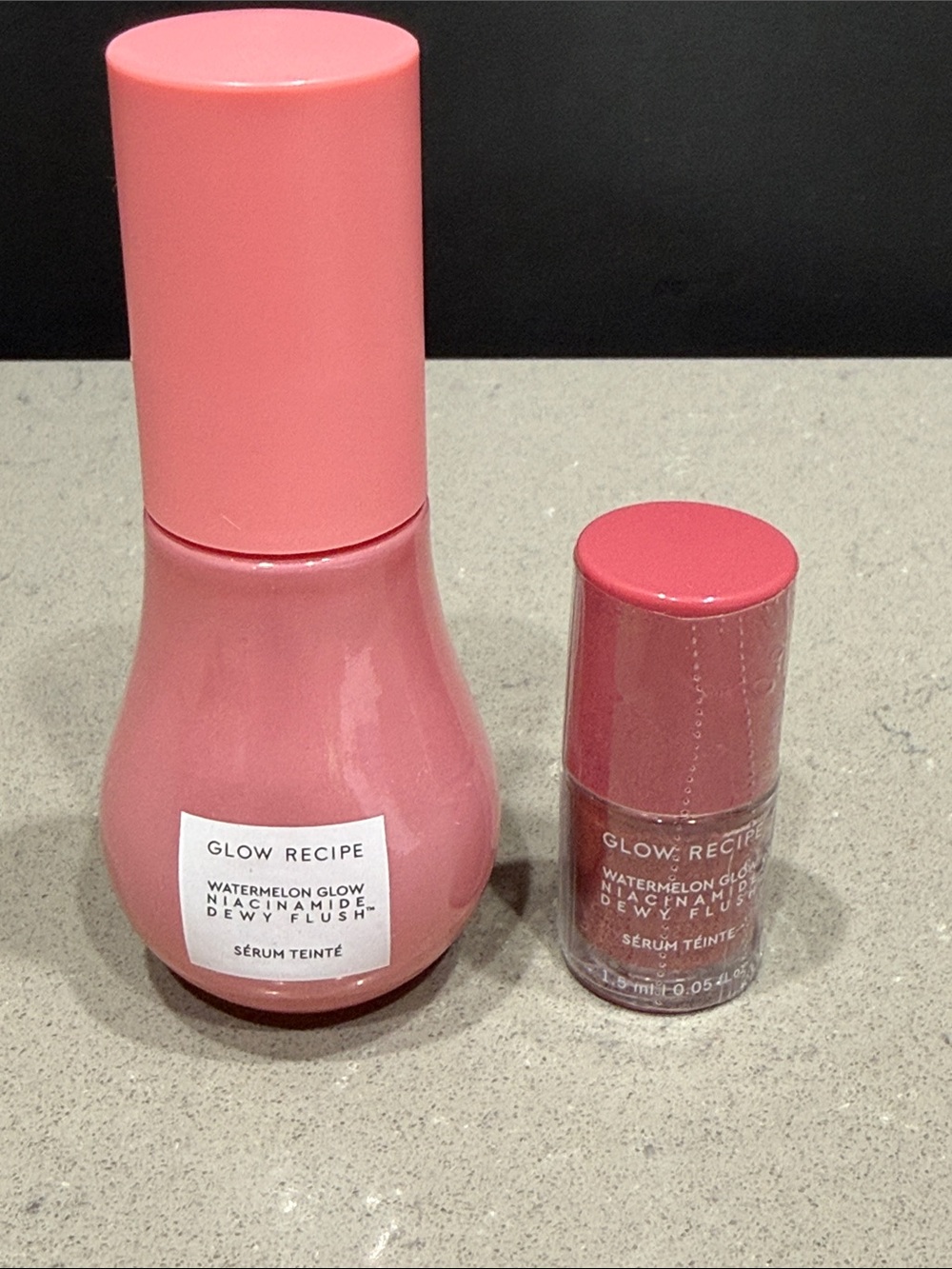 Glow Recipe Serum Tente full size  & mini, both new/unopened